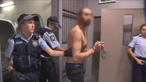 Police arrested eight people, seized one kilogram of drugs and $235,000 as part of an investigation into a Sydney drug ring yesterday. Picture: 9NEWS.