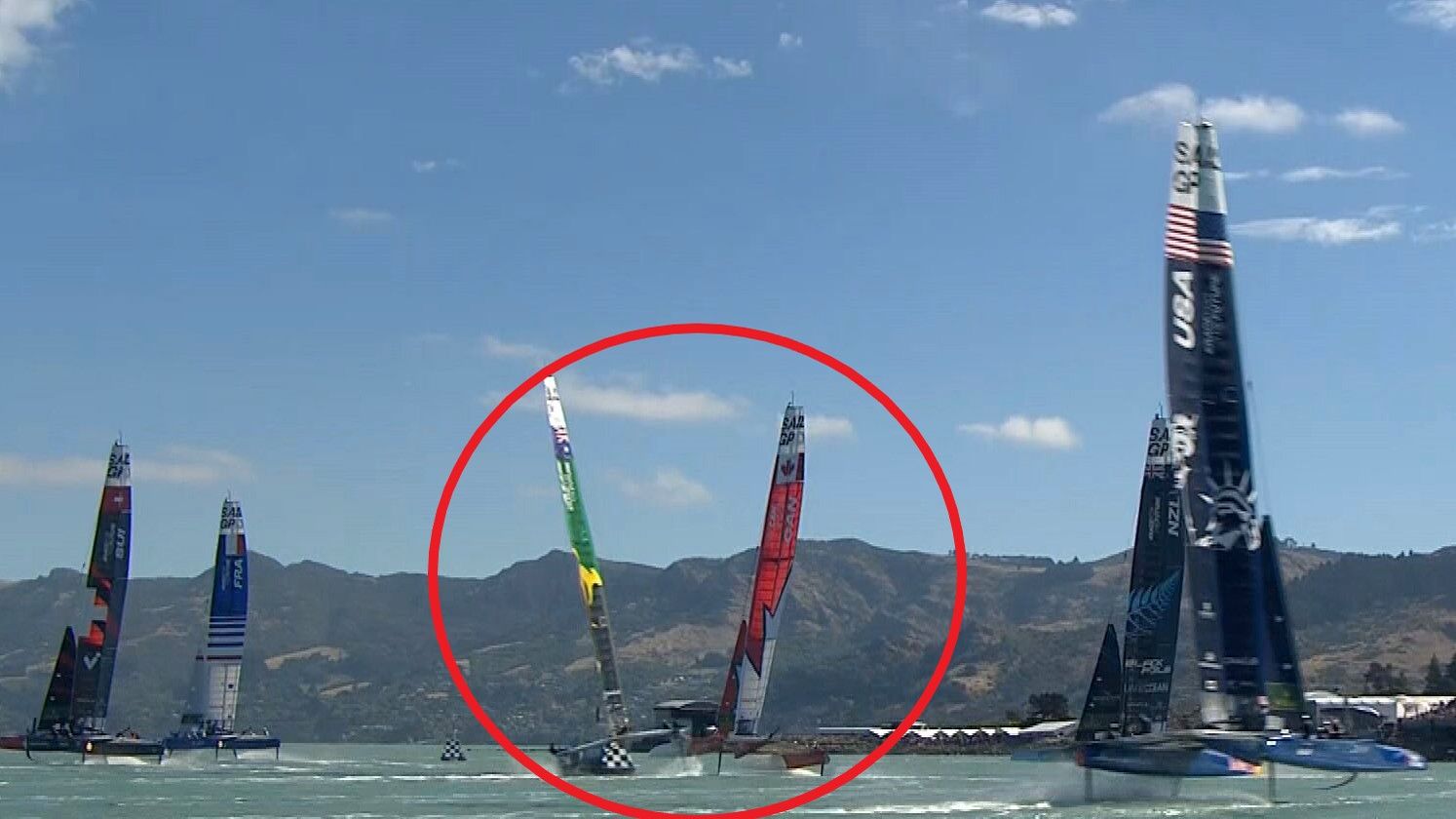 'You could kill someone': Aussie team 'in shock' after crashing out of SailGP