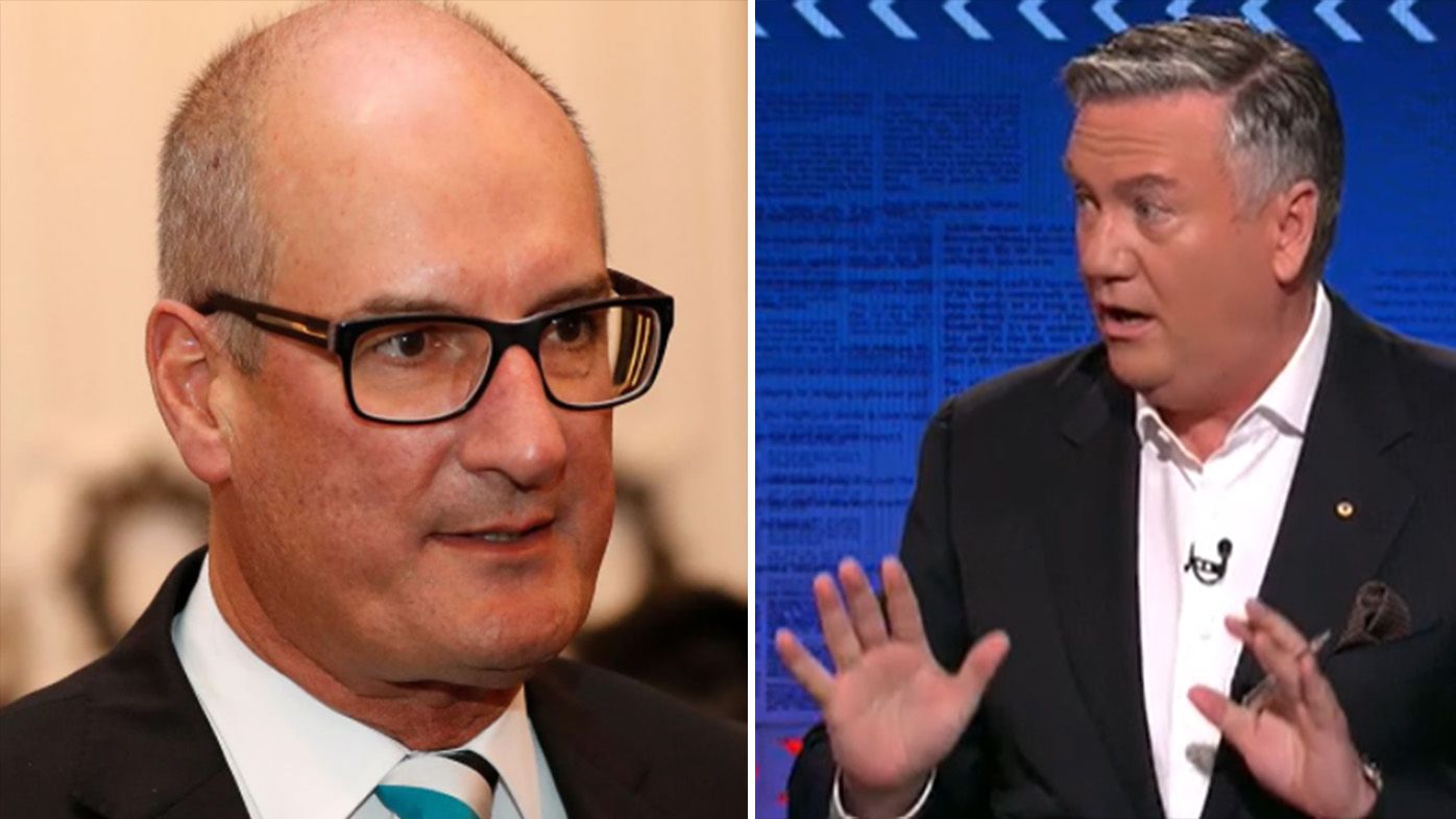 Port Adelaide chairman David Koch fires up at Eddie McGuire over latest 'prison bars' jumper comments