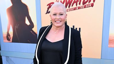 SANTA MONICA, CALIFORNIA - AUGUST 26: Nicole Eggert attends the premiere of ABC News Studios docuseries "After Baywatch: Moment in the Sun" at The Bungalow on August 26, 2024 in Santa Monica, California. (Photo by Michael Tullberg/Getty Images)