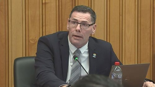 Under pressure Townsville mayor Troy Thompson has returned to work two weeks after his colleagues submitted a unanimous vote of no confidence.