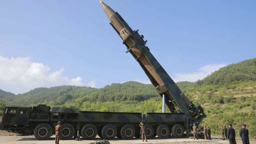 US and South Korea officials are analysing the missile's trajectory.