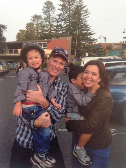 It took Sarah and James Wright three years to finalise their adoption of brother Josiah and Kaleb. Picture: 9NEWS