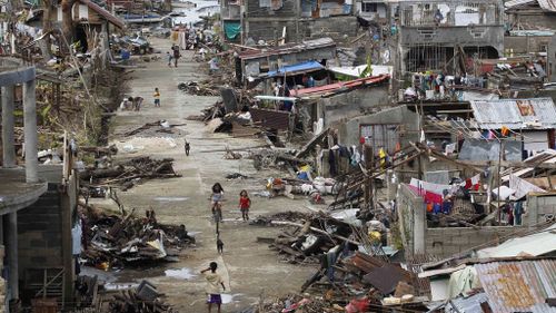 Typhoon Haiyan claimed more than 7000 lives when it swept off the Pacific Ocean and devastated the central Philippines in 2013. (AAP)