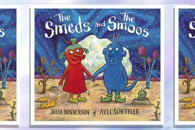9PR: The Smeds and The Smoos, by Julia Donaldson book cover