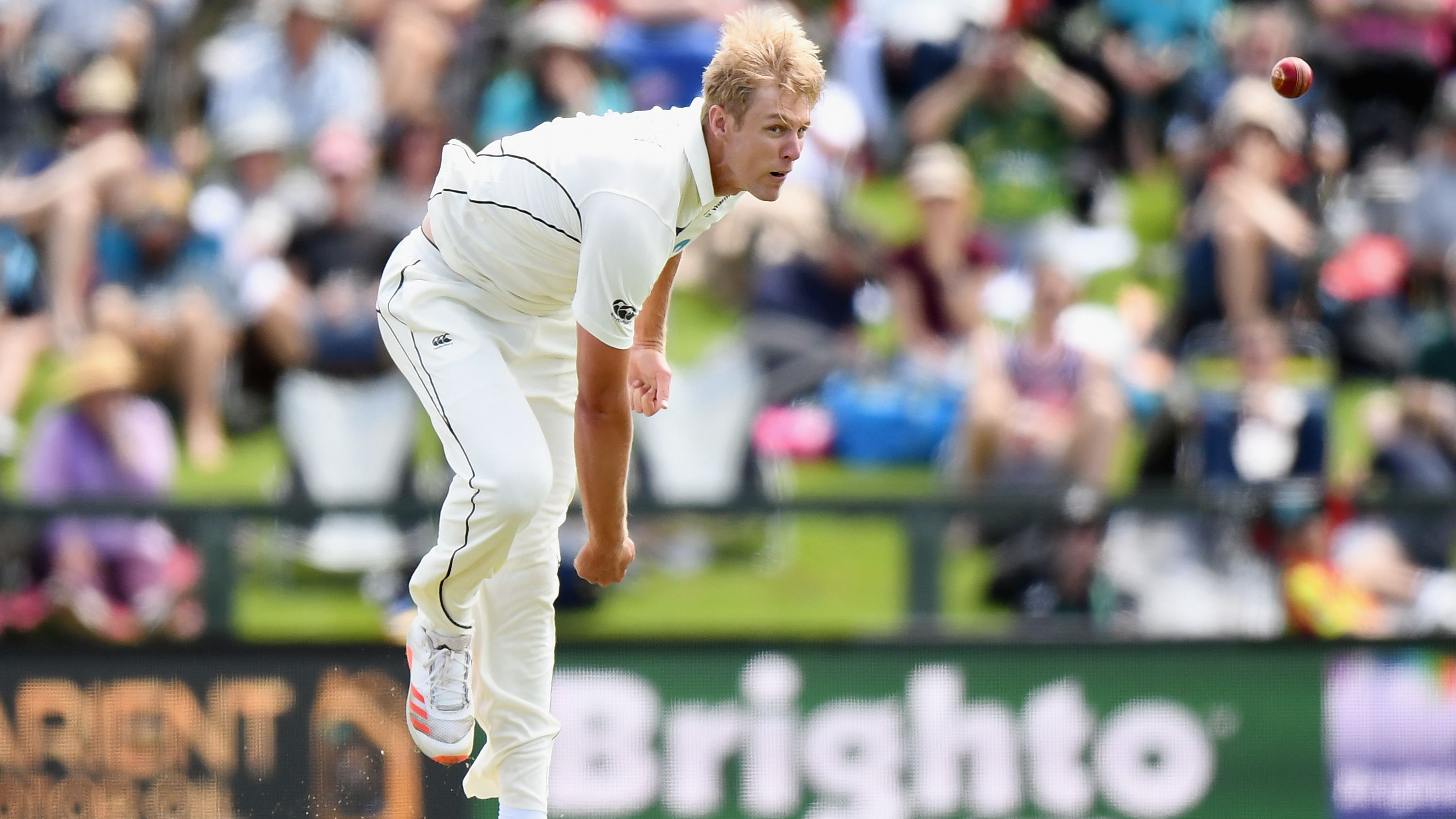 New Zealand paceman Kyle Jamieson takes 5-69 as Pakistan's first innings ends at 297