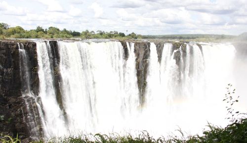 The attack happened near Victoria Falls in Zimbabwe.