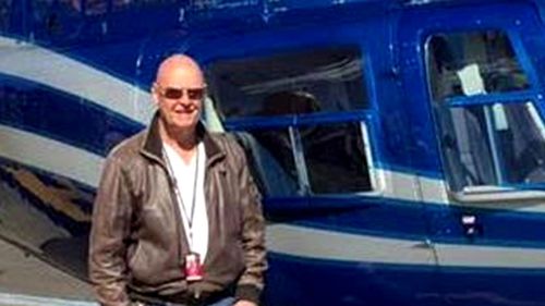 Peter Woodland was killed in a helicopter crash in the NSW Snowy Mountains.