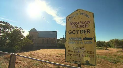 The future of services at the place of worship is now under threat as a result of the break-ins. Picture: 9NEWS.