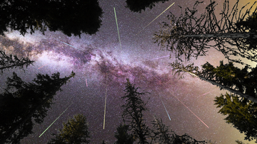 Geminids meteor shower