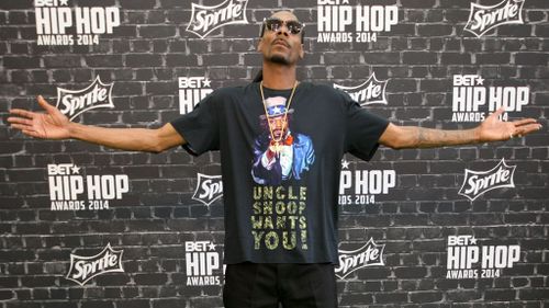 Snoop Dogg at the 2014 BET Hip Hop Awards. (AAP)