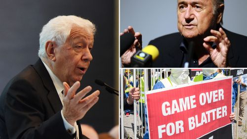 FFA chairman Frank Lowy said FIFA needs a "fresh start". (AAP)