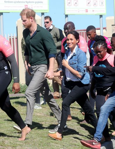 Prince Harry Meghan Markle royal tour Africa day 2