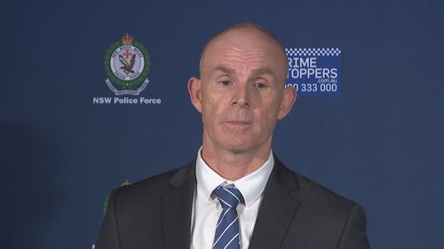 Detective Superintendent Brad Abdy