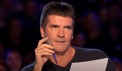 Simon Cowell looks on as Susan Boyle auditions for Britain's Got Talent in 2009.