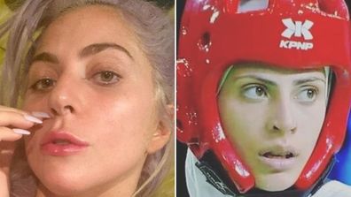 Lady Gaga and Julyana Al-Sadeq