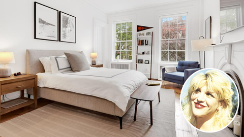 The West Village townhouse in New York Courtney Love once lived in has gone on the market for $32.2 million