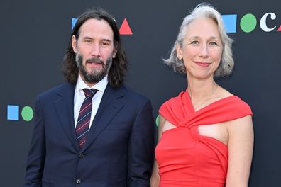 Keanu Reeves and Alexandra Grant