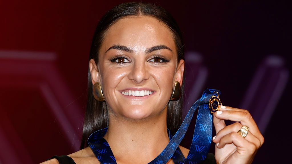 Monique Conti becomes first Richmond player to win AFLW best and fairest