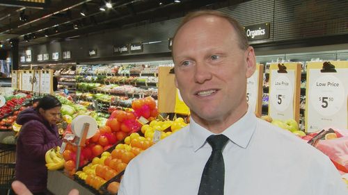 Drakes Supermarket supermarket boss John-Paul Drake.
