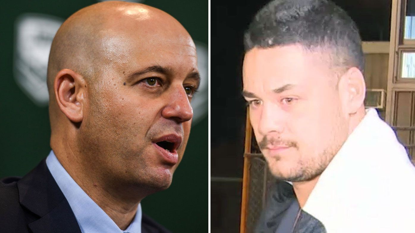 'Nothing to do with rugby league': NRL CEO Todd Greenberg quiet on Jarryd Hayne's playing future