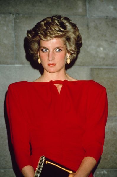 Princess Diana longer hair