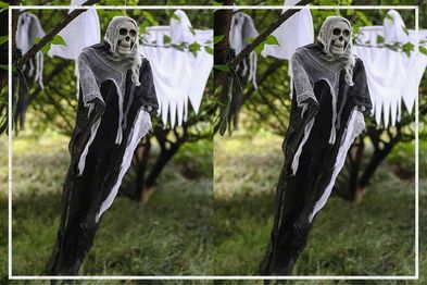 9PR: Halloween Hanging Skull