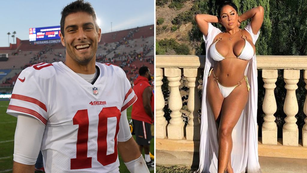 NFL: San Francisco 49ers Jimmy Garropolo opens up on date with porn star  Kiara Mia