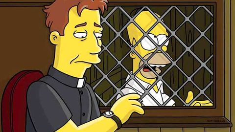 The Vatican blesses Homer Simpson