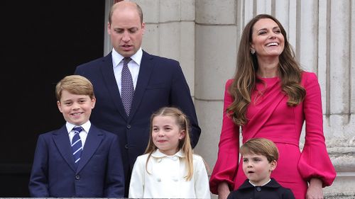 duke and duchess of cornwall and cambridge and their children