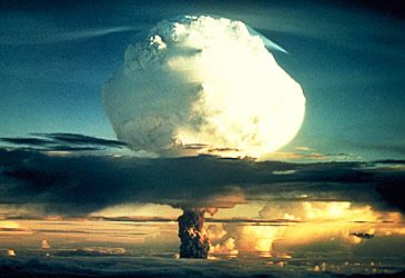 How many nuclear bombs have been detonated over cities?