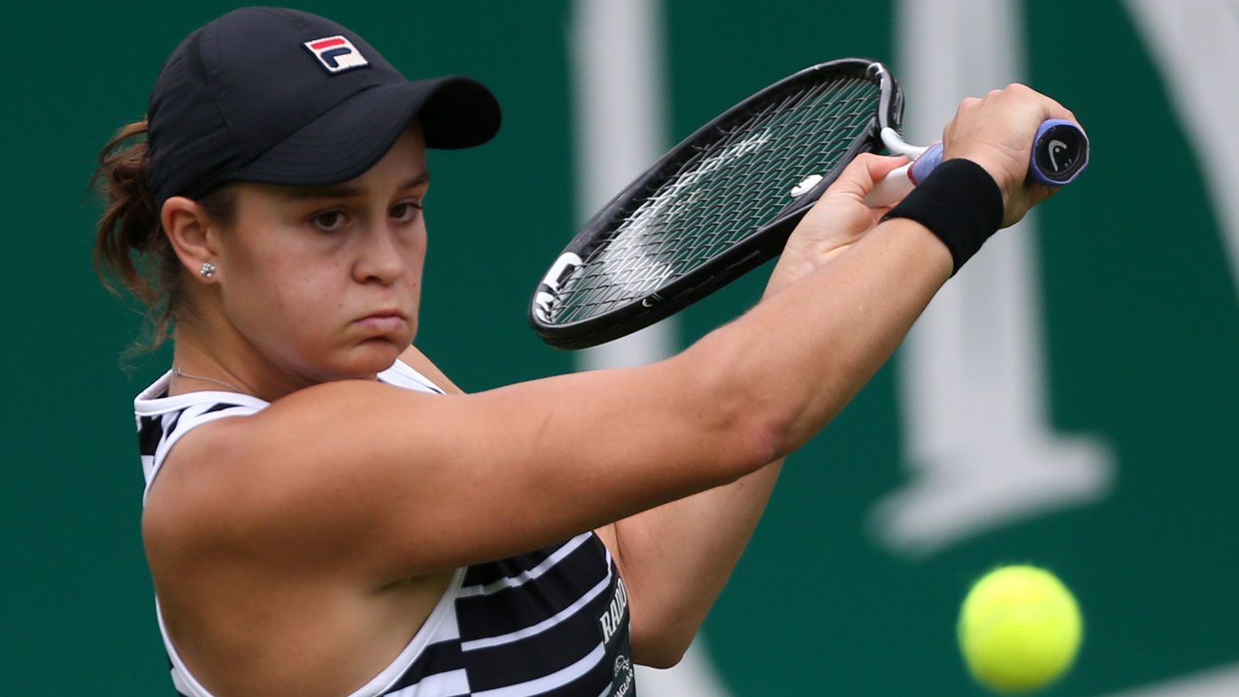 Clay queen Ashleigh Barty happy to be back on grass, beats in-form Donna Vekic