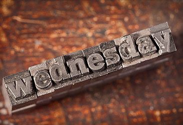 Comment dit-on «Wednesday» en français?