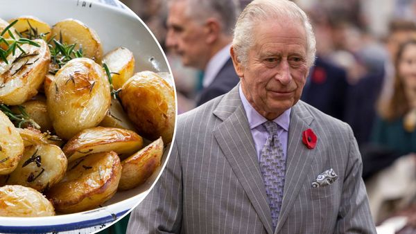 Charles III roast potatoes