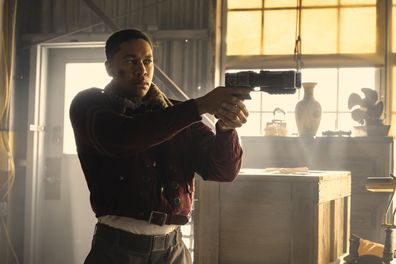 Aaron Moten (Maximus) in FALLOUT SEASON 2 Photo Credit: Lorenzo Sisti / Prime © Amazon Content Services LLC