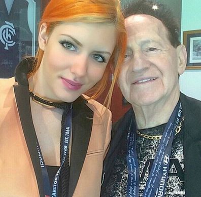 Geoffrey Edelsten, dating history, Gabi Grecko