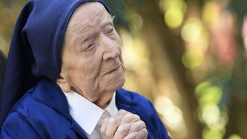French nun Sister André, the world&#x27;s oldest known person, died on Tuesday at the age of 118 in the southern city of Toulon.
