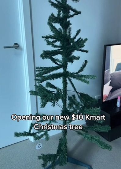Kmart Christmas tree