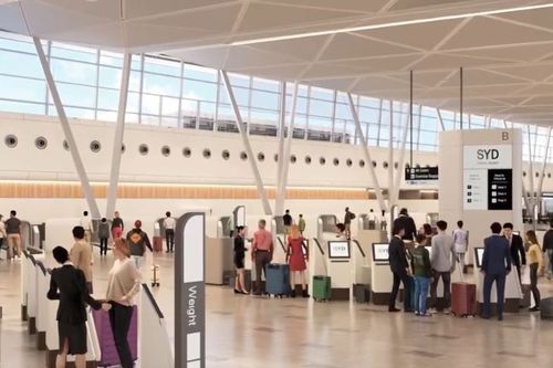 Sydney Airport T2 domestic terminal 2025 upgrade