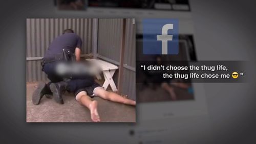 The boy today denied posting on Facebook. (9NEWS)