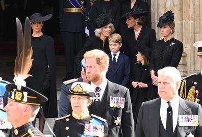 prince harry queen funeral