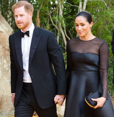 Prince Harry Meghan Markle Lion King Premiere UK 2019