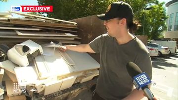 Confidential personal information from customers of one of Australia&#x27;s biggest banks has been found in a rubbish skip in Perth.