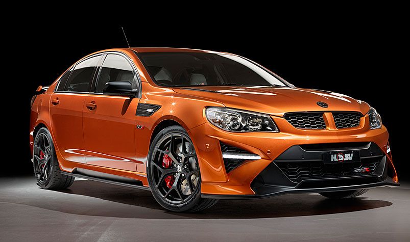 Holden's GTSR W1 model will have a supercharged V8 engine and a price tag of about $170,000. (AAP)