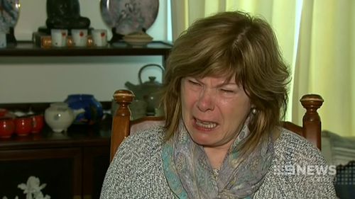 Karen's mother Christine made an emotional plea for her safe return. (9NEWS)