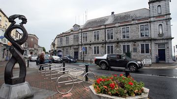 The baby remains were found in the town of Taum, Ireland, (AFP)