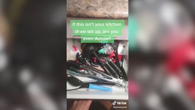 Aussie kitchen drawer organisation habit