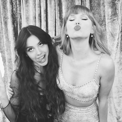 Olivia Rodrigo meets Taylor Swift, May 2021