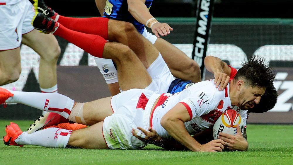 England crush France in Perth to advance to Rugby League World Cup quarter-finals