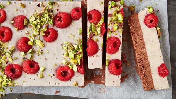 Halva ice-cream bars recipe